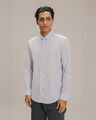 Camisa Negra Fit Slim,AZUL PASTEL